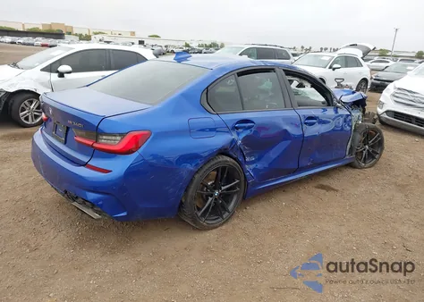 2021 BMW 3 Series M340I из США, поврежденный, VIN 3MW5U7J05M8B55489